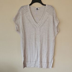 Old Navy Heather Gray‎ Knit Sweater Large
